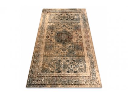 Kusový koberec vlněný Dywilan Superior Mamluk krémový béžový