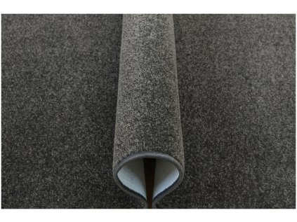 Kusový koberec Dynasty 76 grafit šedý