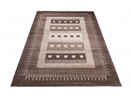 Kusový koberec SARI K189A tmavě béžový
