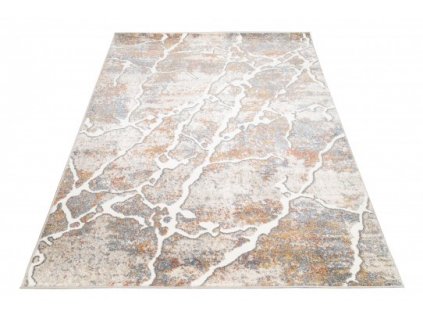 Kusový koberec BREEZE MU46B Moderní abstraktní krémový