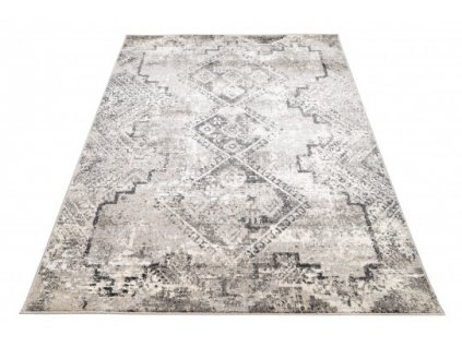 Kusový koberec BREEZE  N864F Moderní Klasický světle šedý