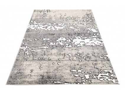 Kusový koberec BREEZE MU47A Moderní abstraktní světle šedý