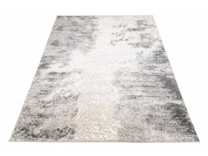 Kusový koberec BREEZE MU51A Moderní abstraktní světle šedý