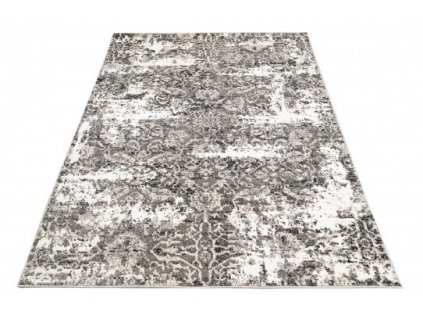 Kusový koberec BREEZE  N834A Moderní tmavě šedý
