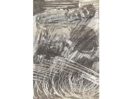 Kusový koberec vlněný Agnella Tempo Natural Gale (binding) šedý