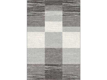 Kusový koberec vlněný Agnella Tempo Natural Split šedý