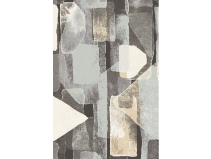 Kusový koberec vlněný Agnella Tempo Natural Tolur světle šedý