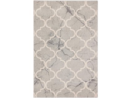 Kusový koberec vlněný Agnella Isfahan M Eveil Popiel šedý
