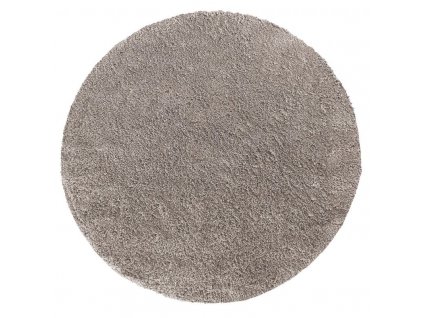 Kulatý koberec vhodný k praní Kamel Latte světle béžový1