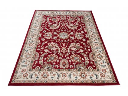 Kusový koberec klasický DUBAI L752A červený1