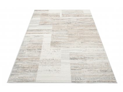 Moderní kusový koberec PORTLAND G498A bílý béžový1