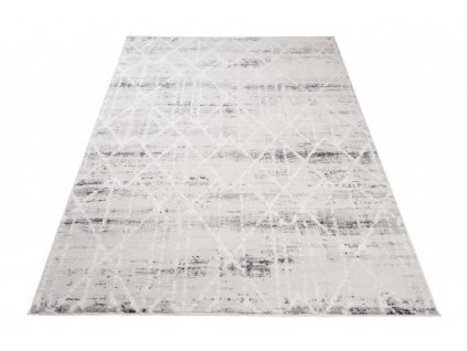 Moderní kusový koberec TROYA V489C krémový / šedý