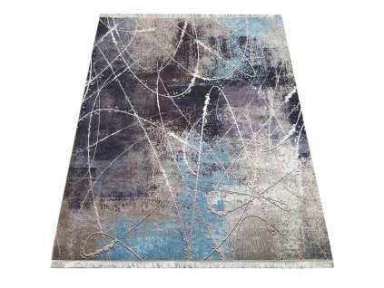 Moderní kusový koberec protiskluzový Horeca New 200 Abstraktní vícebarevný1