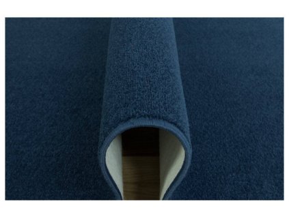 Kusový koberec Dynasty 84 tmavě modrý