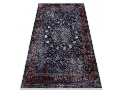 Kusový koberec pratelný MIRO 51600.810 Klasický Moderní protiskluzový modrý