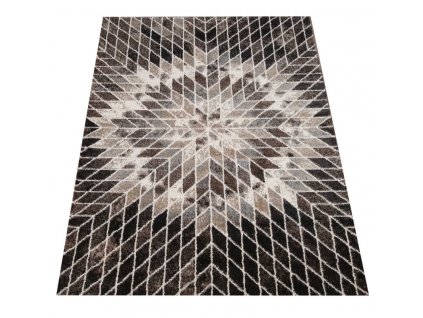 Moderní kusový koberec Panamero 10 Hnědý1