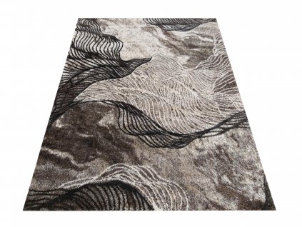 Moderní kusový koberec Panamero 11 Hnědý