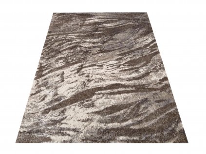 Moderní kusový koberec Panamero 13 Hnědý