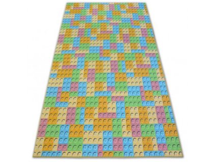 Kusový dětský koberec LEGO