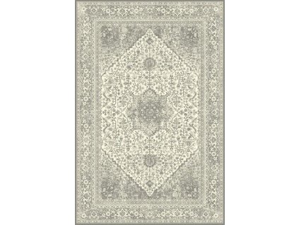 Kusový vlněný koberec Agnella Isfahan Lurieta šedý