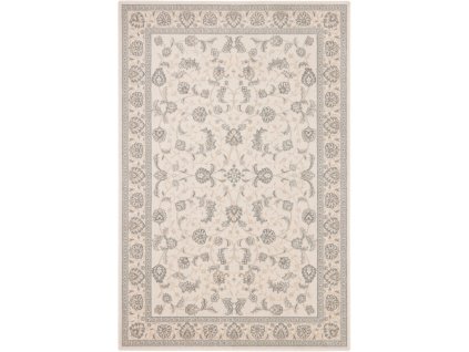 Kusový vlněný koberec Agnella Isfahan M Tamuda Alabaster krémový