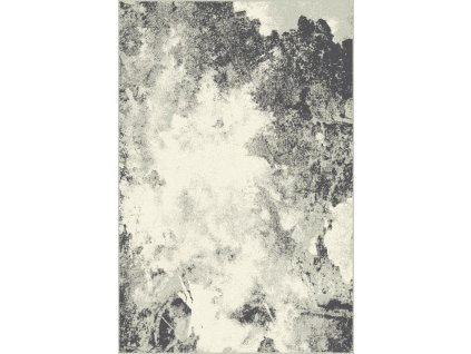 Kusový vlněný koberec Agnella Isfahan M Tex Popel šedý
