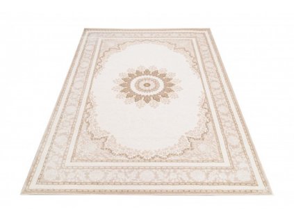Klasický kusový koberec HERA TP58E krémový hnědý