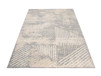 Kusový koberec Sisalový CANSAS FG42B Moderní krémový