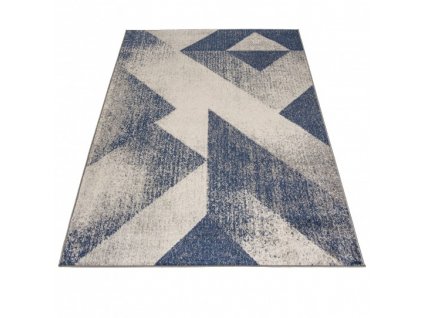 Moderní kusový koberec SPRING H173A Tmavě Modrý