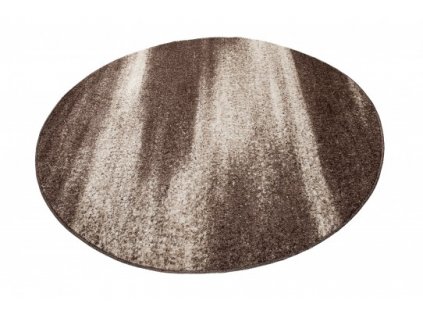 Kulatý koberec SARI K206A světle hnědý