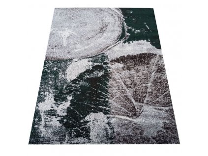 Kusový koberec moderní OTTO 04 Abstraktní šedý zelený1