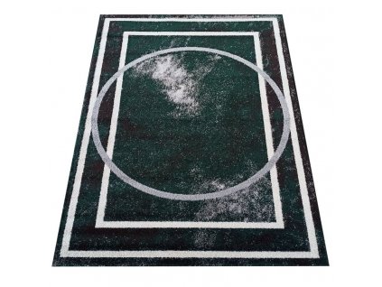 Kusový koberec moderní OTTO 07 Klasický šedý zelený1