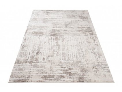 Moderní kusový koberec TROYA V474F krémový hnědý