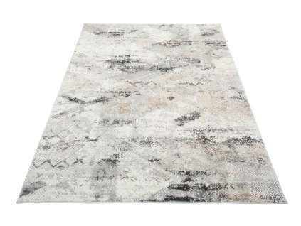Moderní kusový koberec PORTLAND G500A bílý béžový