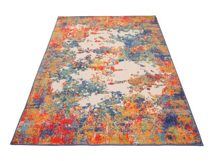 Moderní kusový koberec AVENTURA ED15A Abstraktní vícebarevný
