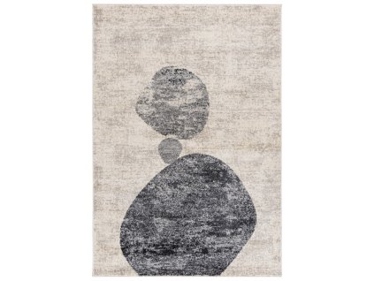 Moderní kusový koberec LUCY NP22D krémový šedý
