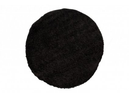 Kulatý shaggy koberec jednobarevný SOHO P113A Antracitový