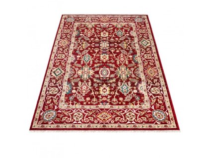 Kusový koberec RIVOLI EE58B Klasický červený