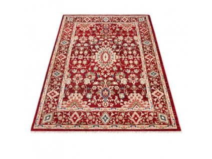 Kusový koberec RIVOLI EE65B Klasický červený