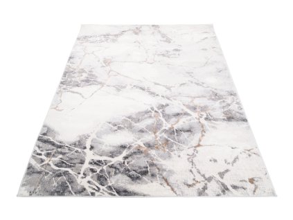 Moderní kusový koberec PORTLAND R216C Abstraktní šedý hnědý1