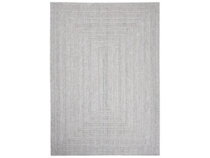 Kusový koberec Sisal MELISSA KM24B Klasický Moderní šedý