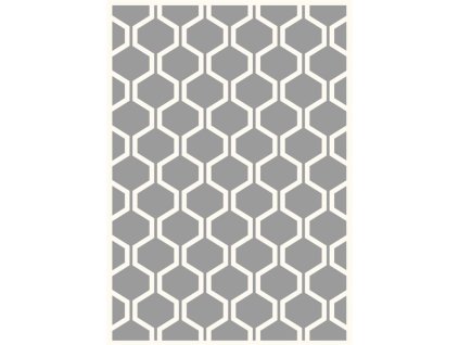 Kusový koberec Agnella Soft Tehya šedý