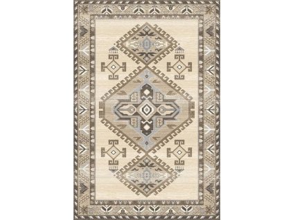 Kusový koberec vlněný Agnella Tempo Natural Kinnie béžový