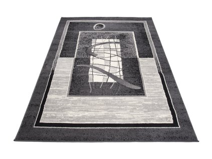 Kusový koberec CHEAP 5118B tmavě šedý