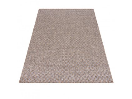 Kusový koberec venkovní VERANDA KM26A Sisalový hnědý