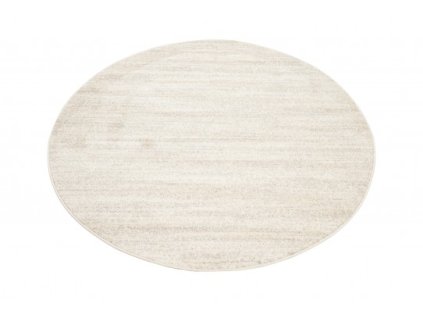 Kulatý koberec SARI T006B krémový