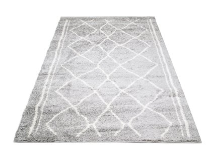 Kusový koberec Shaggy DELHI 2655A šedý