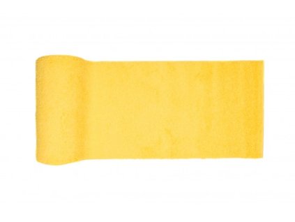 Běhoun Shaggy DELHI 7388A Jednobarevný žlutý