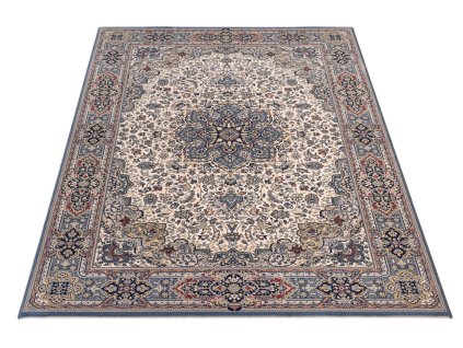 Kusový koberec vlněný Osta Diamond 7271 101 Klasický béžový modrý5