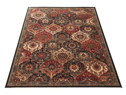 Kusový koberec vlněný Osta Kashqai 4373 500 Klasický zelený červený5